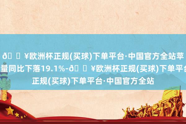 🔥欧洲杯正规(买球)下单平台·中国官方全站苹果第一季度的销量同比下落19.1%-🔥欧洲杯正规(买球)下单平台·中国官方全站