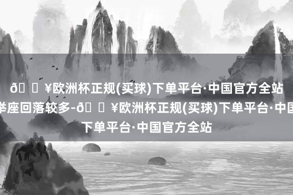 🔥欧洲杯正规(买球)下单平台·中国官方全站白酒板块举座回落较多-🔥欧洲杯正规(买球)下单平台·中国官方全站